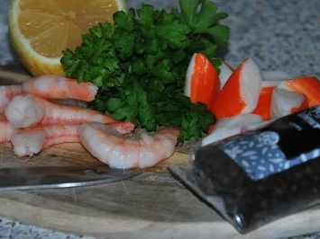 Feine Meeresfrüchteterrine im Lachsmantel - Rezept - Bild Nr. 4