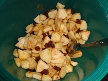 Rezept: Süße Lasagne mit Äpfeln Bild Nr. 3 Süße Lasagne mit Äpfeln - Rezept - Bild Nr. 3