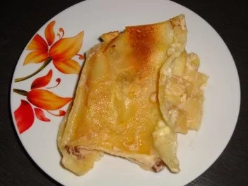 Rezept: Süße Lasagne mit Äpfeln Süße Lasagne mit Äpfeln - Rezept