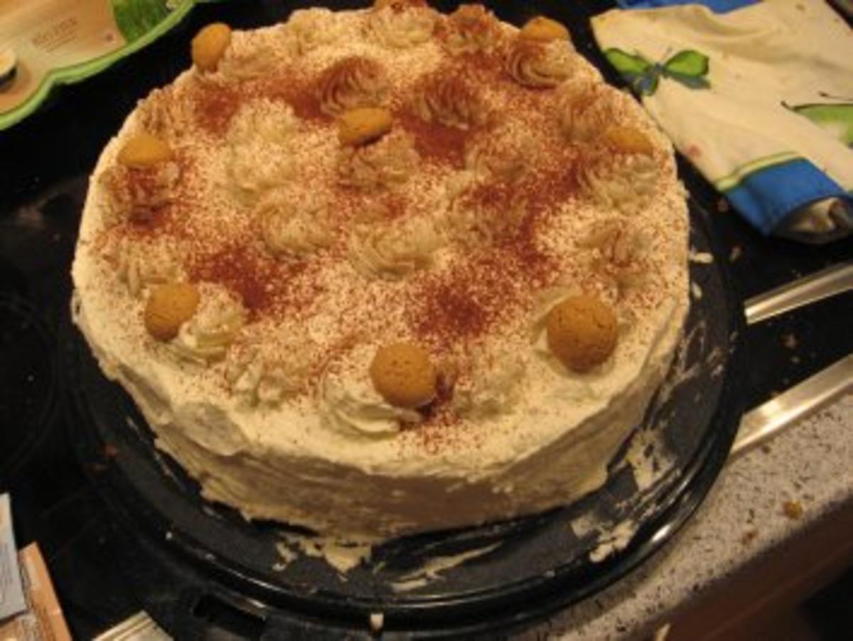 Torte - Amarettini und Schoko - Rezept