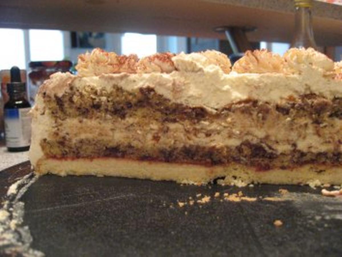 Torte - Amarettini und Schoko - Rezept - Bild Nr. 7