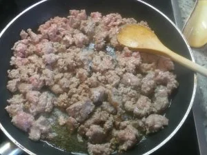 Rezept: Deftige Wirsingpfanne mit Kartoffeln und Hack Bild Nr. 5 Deftige Wirsingpfanne mit Kartoffeln und Hack - Rezept - Bild Nr. 5