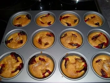 Rezept: Zwetschgen Muffeins. Bild Nr. 4 Zwetschgen Muffeins. - Rezept - Bild Nr. 4