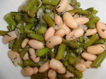 Salat : Eine schöne Ehe mit zwei Bohnen - Rezept - Bild Nr. 2