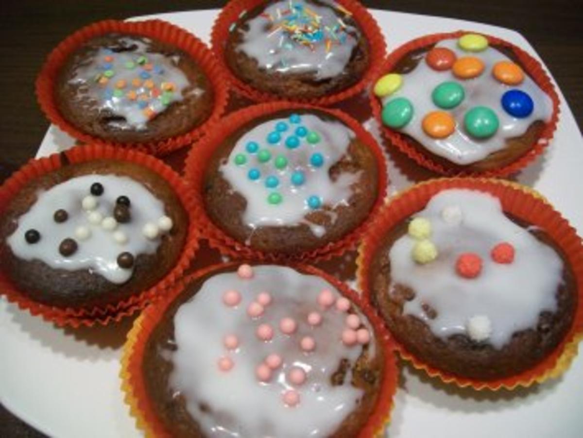 Schokoladen Muffins oder ein kleiner Kuchen mit zartschmelzendem Kern - Rezept - Bild Nr. 6