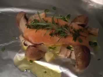 Lachspäckchen - Rezept