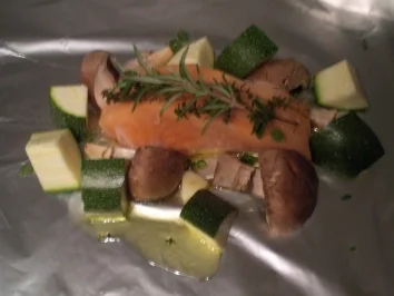 Lachspäckchen - Rezept