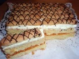 Torte: Orangensaft-Schnitten - Rezept