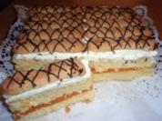 Torte: Orangensaft-Schnitten - Rezept