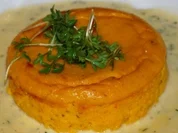 Kürbis-Möhrenflan... - Rezept