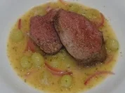 Rinderfilet mit Traubensauce - Rezept