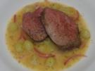 Rinderfilet mit Traubensauce - Rezept