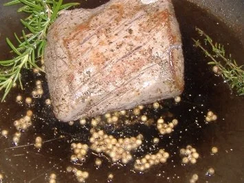 Rezept: Rinderfilet mit Traubensauce Bild Nr. 4 Rinderfilet mit Traubensauce - Rezept - Bild Nr. 4