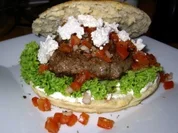 Focaccia-Burger - Rezept