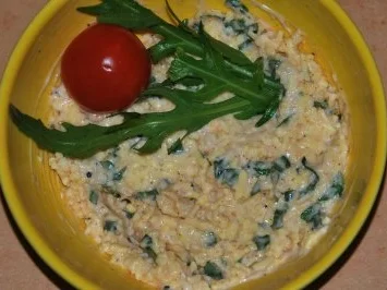 Käse-Knobi-Bombe auf Tomaten - Rezept - Bild Nr. 4