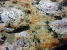 Rezept: Auflauf deftig~Versunkene Eier im Spinat Auflauf deftig~Versunkene Eier im Spinat - Rezept