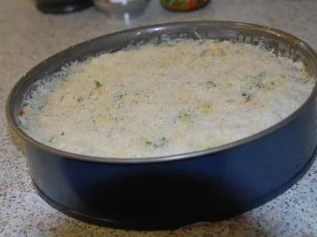 Reiskuchen mit Zucchini und Rucola - Rezept - Bild Nr. 6