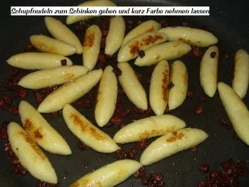 Gemüse:   SAUERKRAUT ~  SCHUPFNUDEL ~ PFANNE - Rezept - Bild Nr. 7