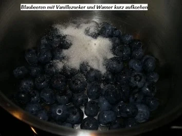 Dessert:  BLAUBEER - QUARKJOGHURT - Rezept - Bild Nr. 2