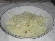 Warmer Krautsalat (Weißkohl) - Rezept