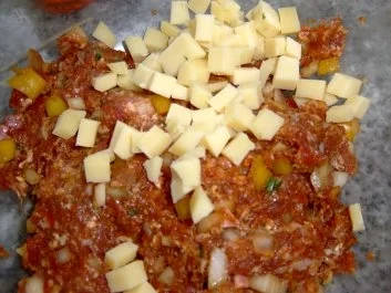 FLEISCH: Meine Gemüse/ Käse/ Rindfleisch Frikadellen - Rezept - Bild Nr. 2