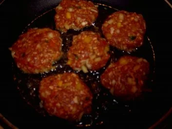 FLEISCH: Meine Gemüse/ Käse/ Rindfleisch Frikadellen - Rezept - Bild Nr. 3