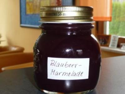 Marmelade: Blaubeer mit Orangensaft - Rezept