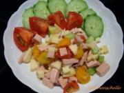 Bunter Wurstsalat - Rezept