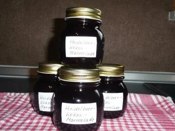 Marmelade: Heidelbeer - Kokos - Orangen - Rezept - Bild Nr. 2