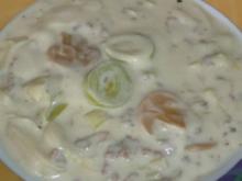 Suppe: Lauch - Käsesuppe - Rezept