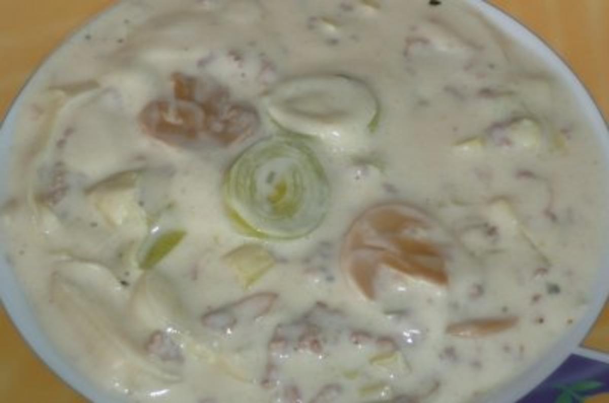 Suppe: Lauch - Käsesuppe Rezept von Willmei