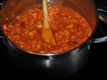 Rezept: Tomatiges Meeresfrüchte-Risotto Bild Nr. 8 Tomatiges Meeresfrüchte-Risotto - Rezept - Bild Nr. 8