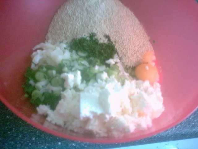 Rezept: Blumenkohl - Feta - Bratlinge Bild Nr. 6 Blumenkohl - Feta - Bratlinge - Rezept - Bild Nr. 6