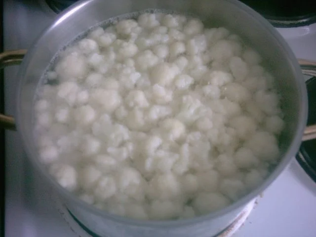 Rezept: Blumenkohl - Feta - Bratlinge Bild Nr. 4 Blumenkohl - Feta - Bratlinge - Rezept - Bild Nr. 4