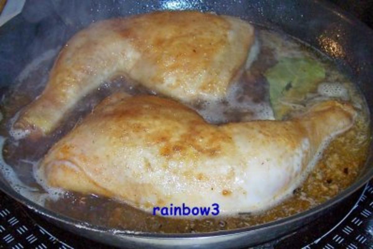 Kochen: Spanische Knoblauch-Hähnchenschenkel - Rezept - Bild Nr. 3