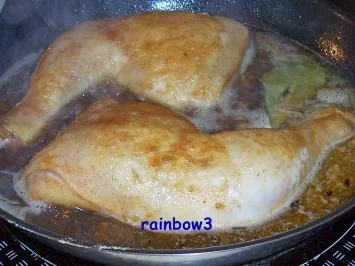 Kochen: Spanische Knoblauch-Hähnchenschenkel - Rezept - Bild Nr. 3