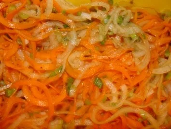 Rezept: Salat : -Möhren-Birnensalat- Bild Nr. 2 Salat : -Möhren-Birnensalat- - Rezept - Bild Nr. 2