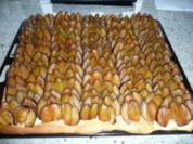 Pflaumenkuchen m. Hefeteig - Rezept