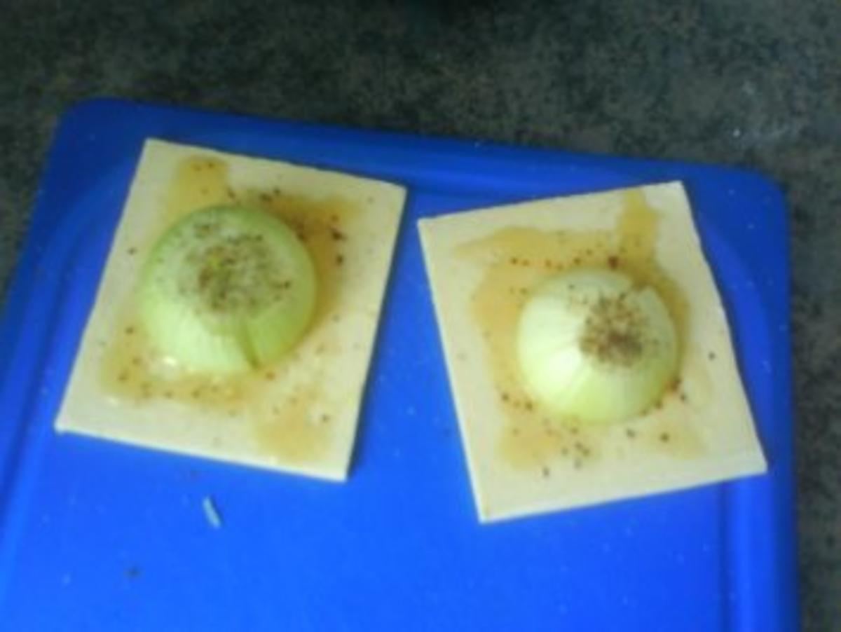 Zwiebeln im Blätterteigmantel - Rezept - Bild Nr. 5