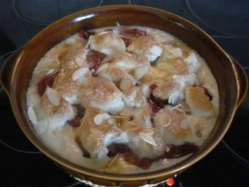 Milchreis - Pflaumen - Auflauf - Rezept