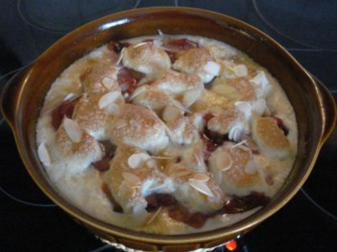 Milchreis Pflaumen Auflauf - schnell &amp; einfach - von Cookies