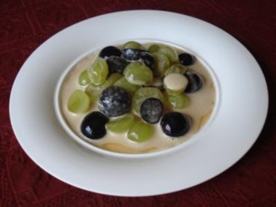 Beschwipste  Weinbeeren mit Marsala - Sößchen - Rezept
