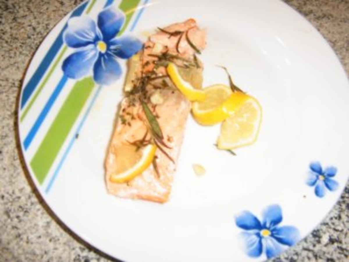 Ofenlachs in Backpapier - Rezept