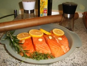 Ofenlachs in Backpapier - Rezept - Bild Nr. 3