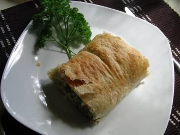 Hackbraten im Schlafrock, oder wie verstecke ich gemischtes kalorienred. Hackfleisch - Rezept