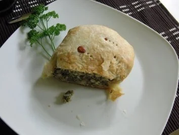 Hackbraten im Schlafrock, oder wie verstecke ich gemischtes kalorienred. Hackfleisch - Rezept - Bild Nr. 4