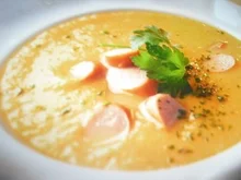 Kartoffelrahmsuppe - Rezept