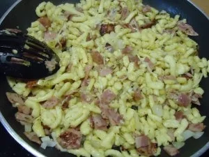 Spätzlepfanne wie ich sie mag - Rezept