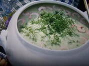 Rezept: Krรคuter-Meerrettichsuppe m. Krabben Bild Nr. 8 Krรคuter-Meerrettichsuppe m. Krabben - Rezept - Bild Nr. 8