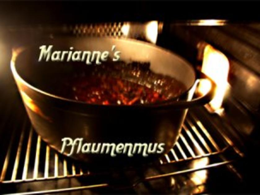 Pflaumenmus aus dem Backofen - einfach - von Marianne1